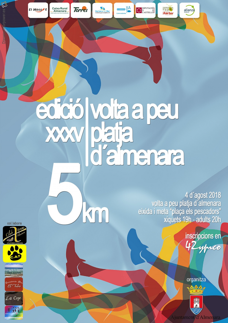 XXXV VOLTA A PEU PLATJA D'ALMENARA - Register