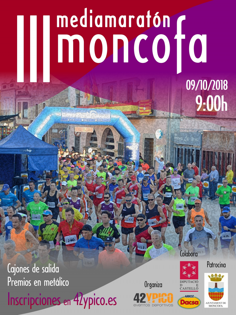 III MEDIA MARATON MONCOFA - Inscreva-se