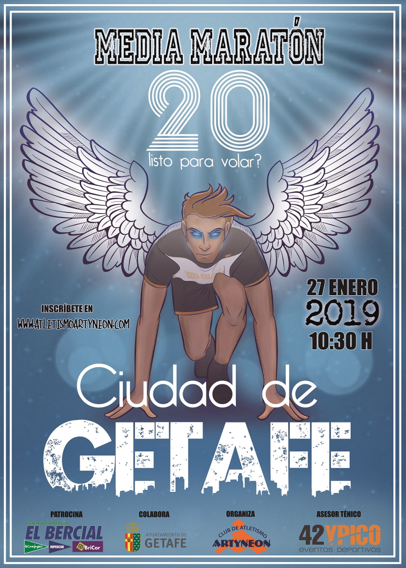 20 MEDIA MARATÓN CIUDAD DE GETAFE - Inscriu-te