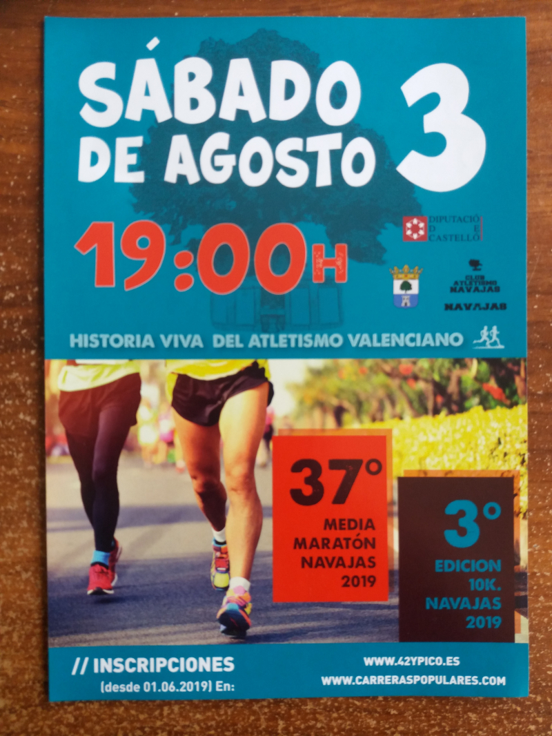 XXXVII MEDIA MARATÓN Y III 10K NAVAJAS - Inscreva-se