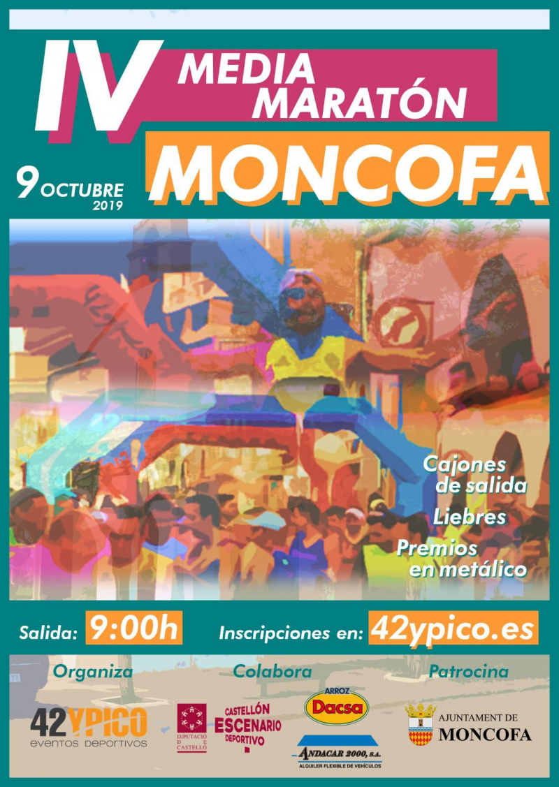 IV MEDIA MARATON MONCOFA - Inskriba zaitez
