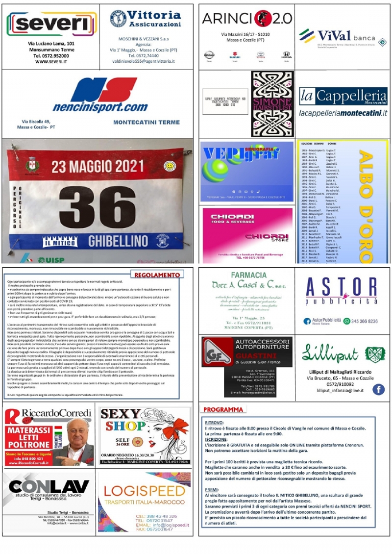 IL MITICO GHIBELLINO - Iscriviti