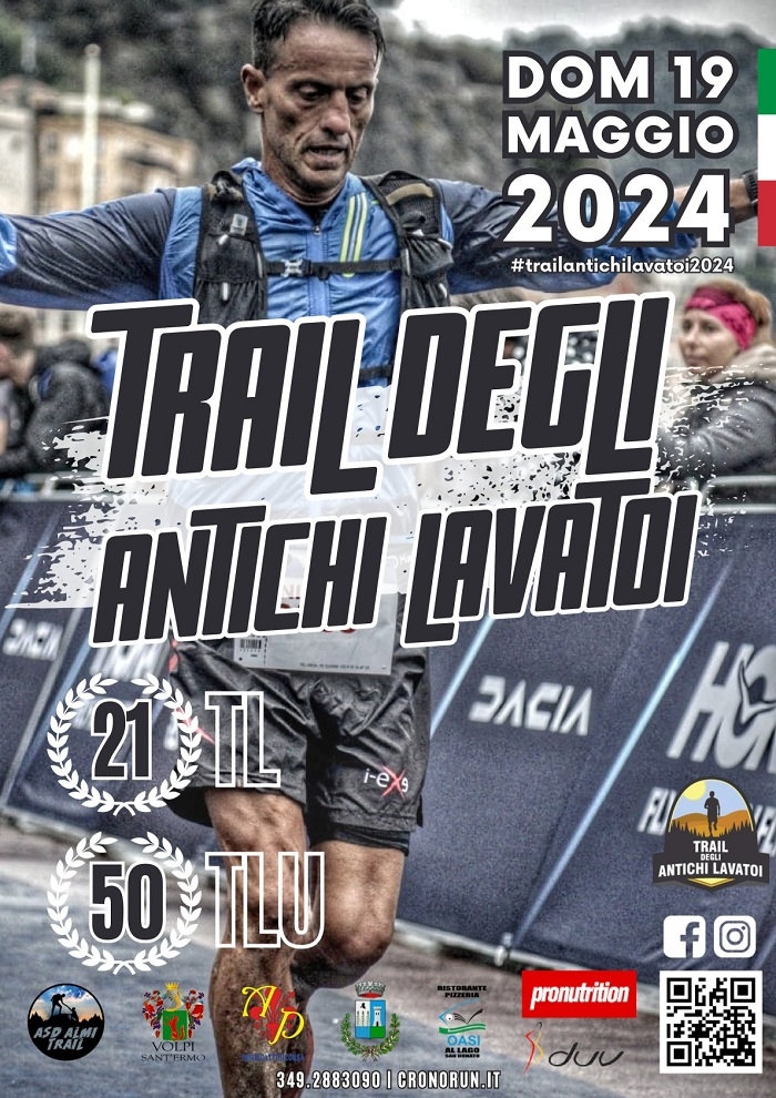 TRAIL DEGLI ANTICHI LAVATOI - Inscríbete