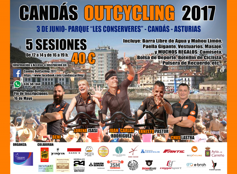  CANDÁS OUTCYCLING 2017 - Register