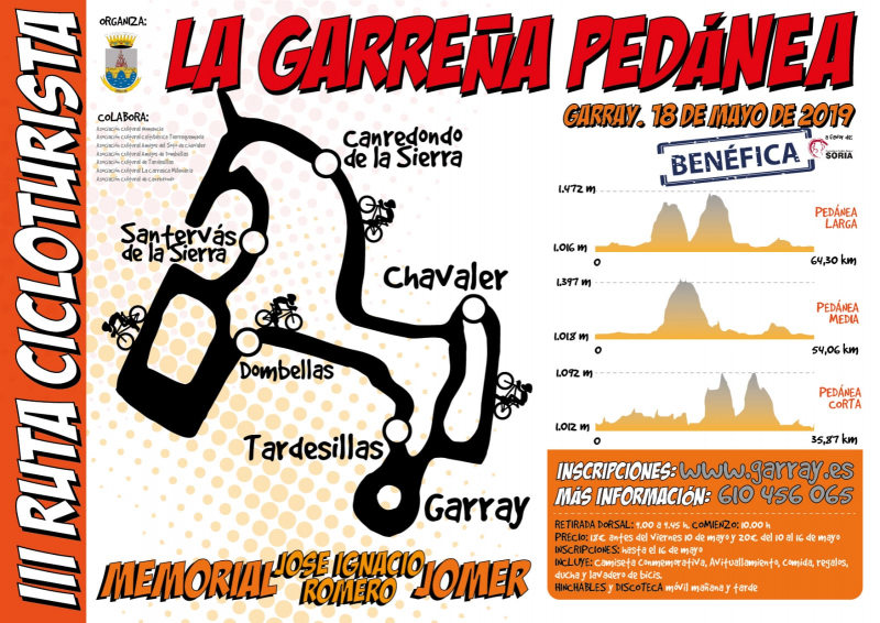 III RUTA CICLO-TURÍSTA  - Inscríbete