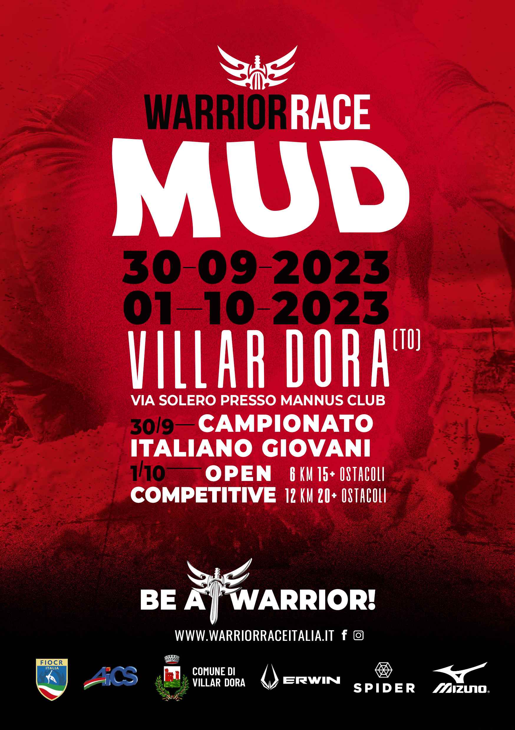 WARRIOR RACE MUD EDITION 2023 - Prijava