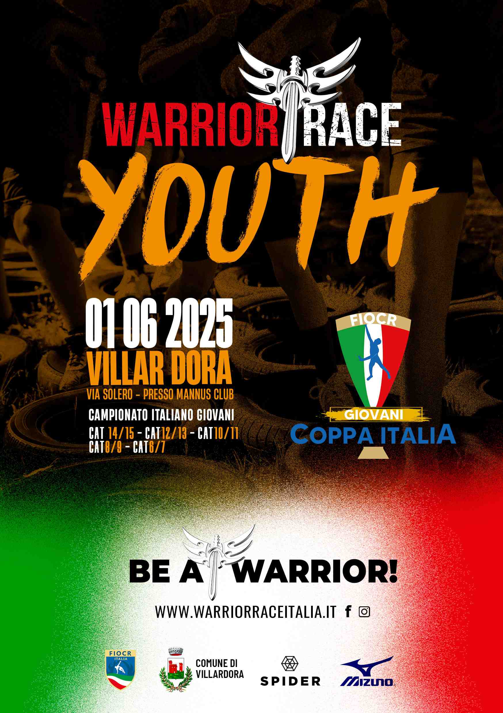 WARRIOR RACE YOUTH LEAGUE C.I. 2025 - Iscriviti