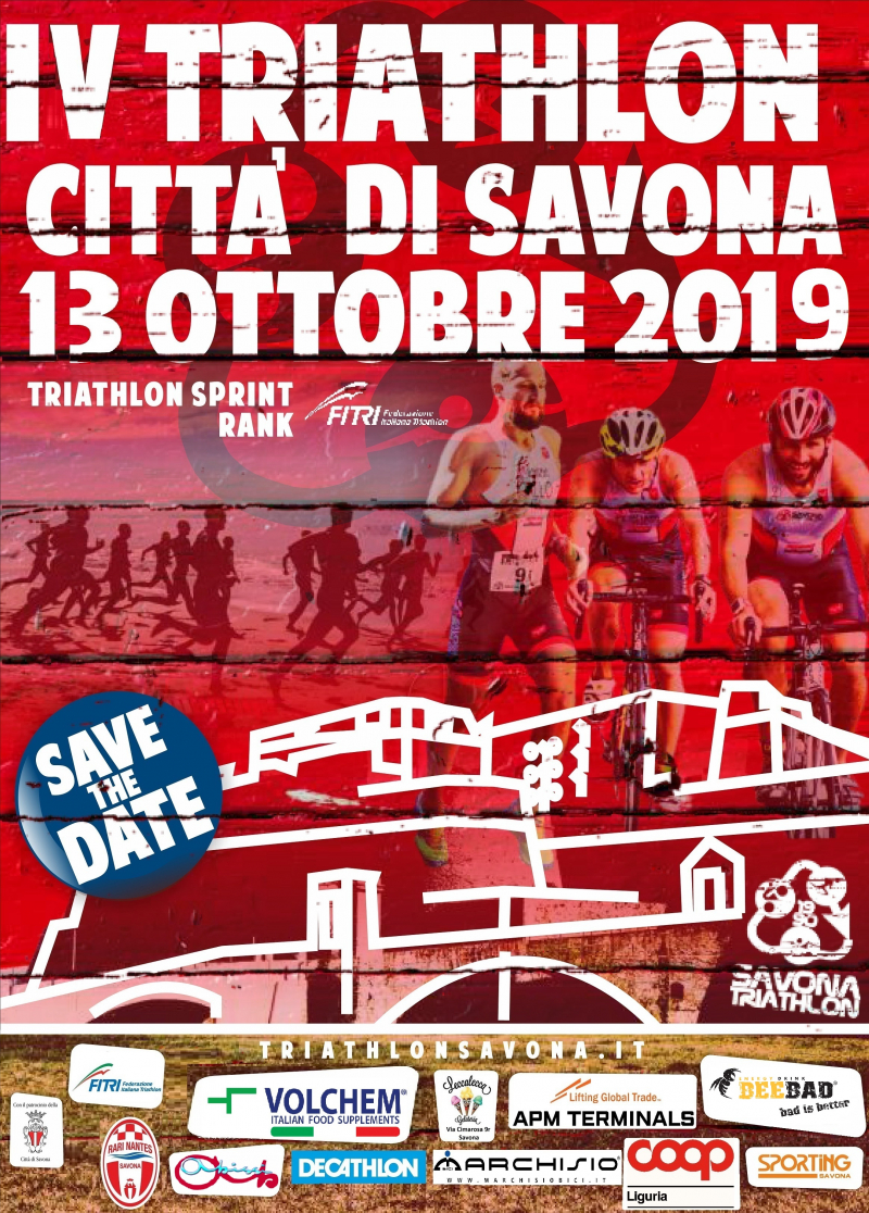 IV TRIATHLON SPRINT CITTA' DI SAVONA - Register