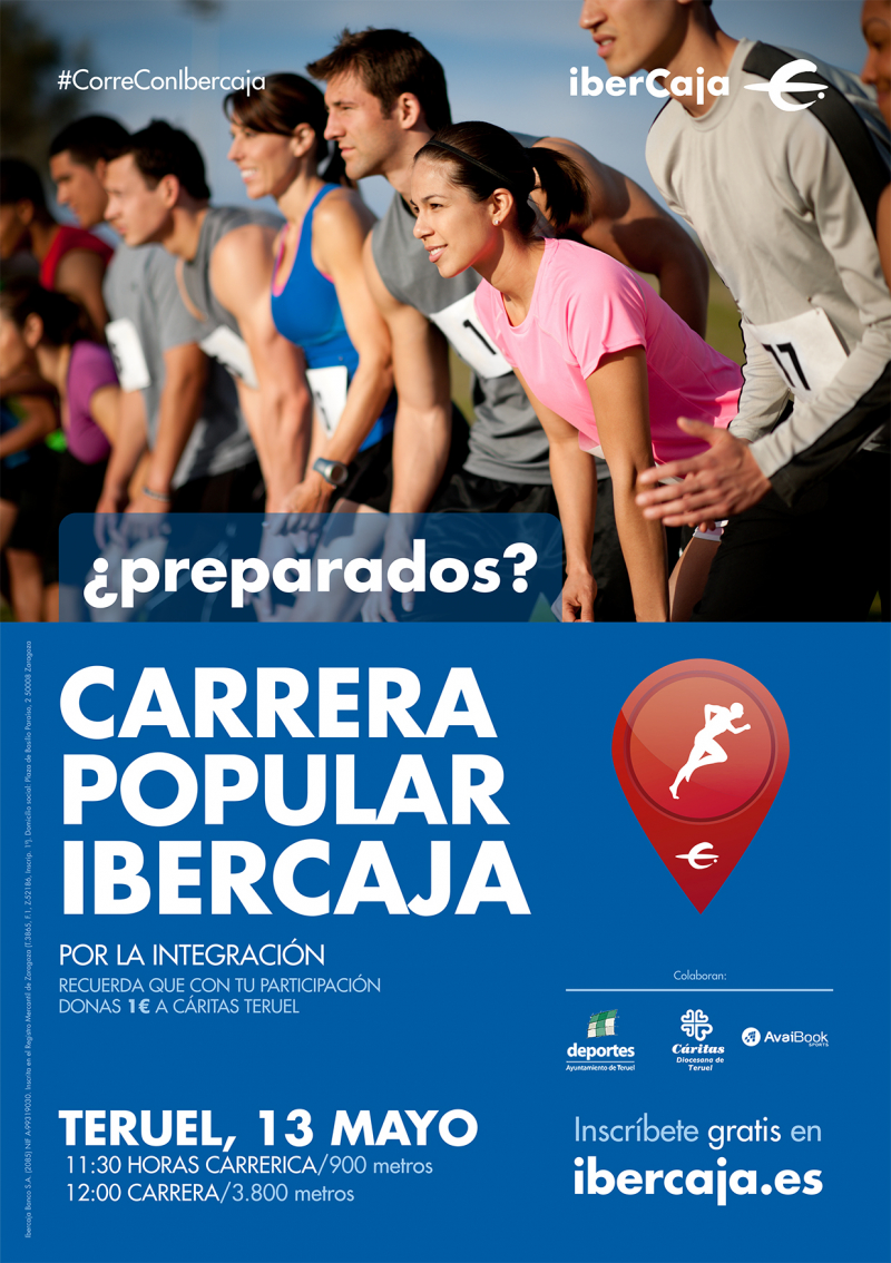 CARRERA POPULAR IBERCAJA TERUEL POR LA INTEGRACIÓN - Iscriviti