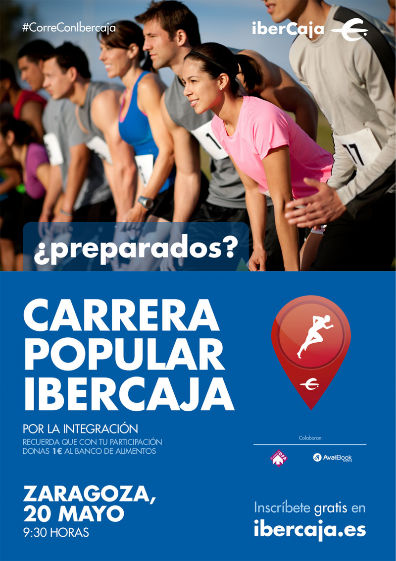 CARRERA POPULAR IBERCAJA ZARAGOZA «POR LA INTEGRACIÓN»  - Inskriba zaitez