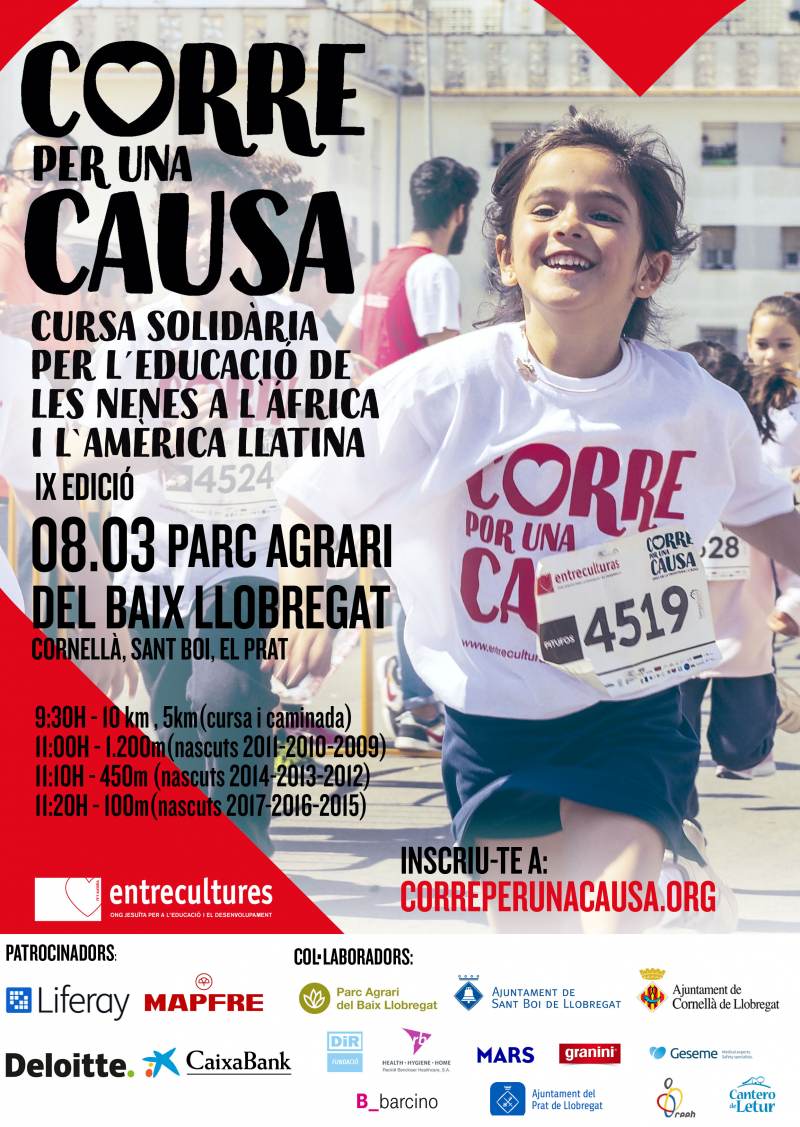 CORRE PER UNA CAUSA 2020: BARCELONA  - Inscriu-te