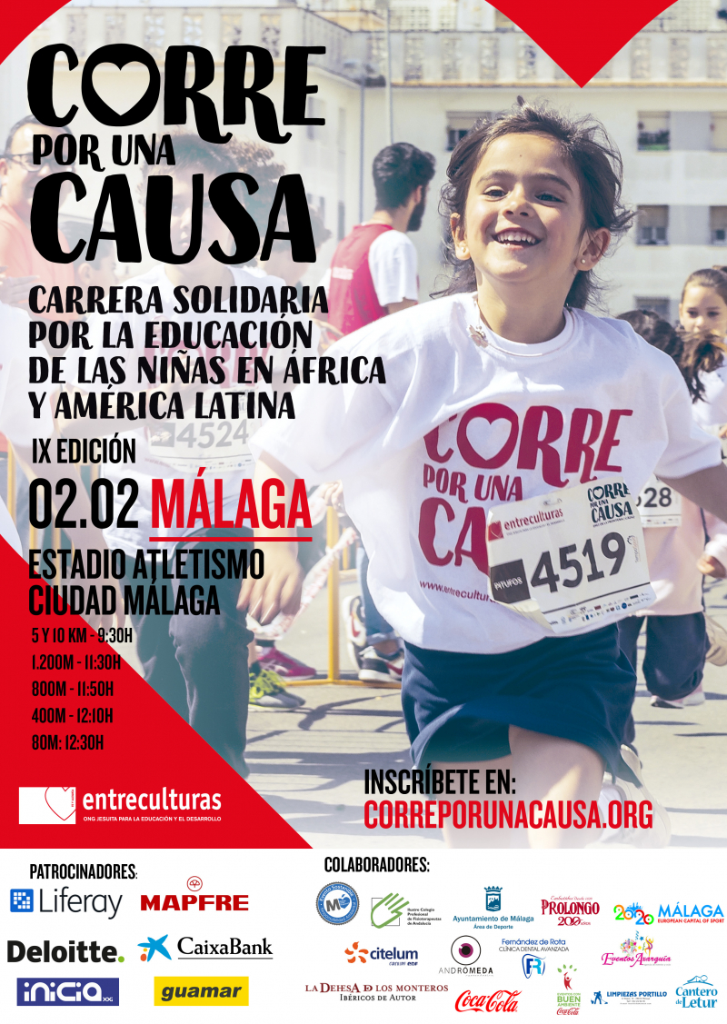 CORRE POR UNA CAUSA 2020: MÁLAGA  - Inscríbete
