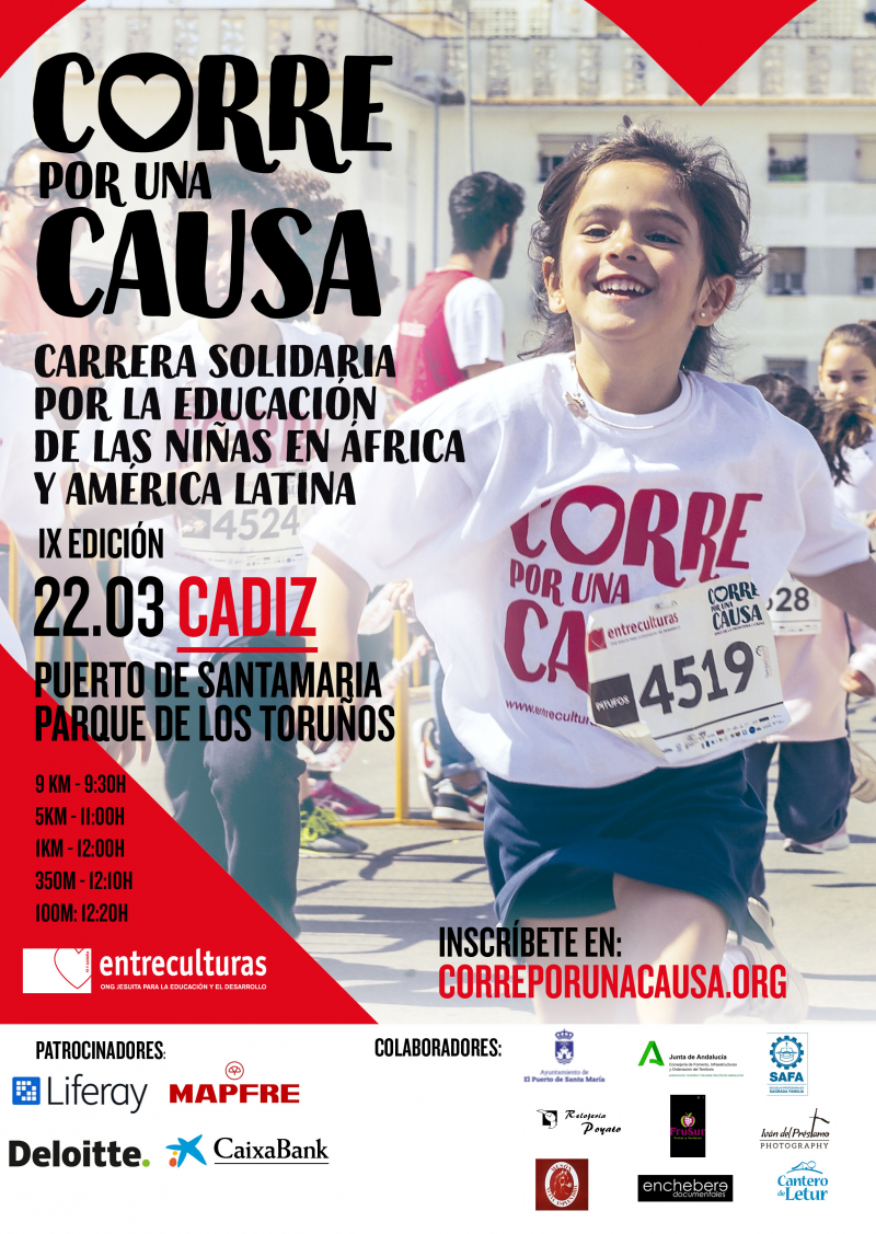 CORRE POR UNA CAUSA 2020: CADIZ (PUERTO DE SANTA MARIA) - Register
