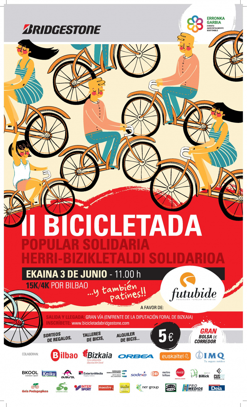 II BICICLETADA POPULAR SOLIDARIA BRIDGESTONE - Inscris-toi