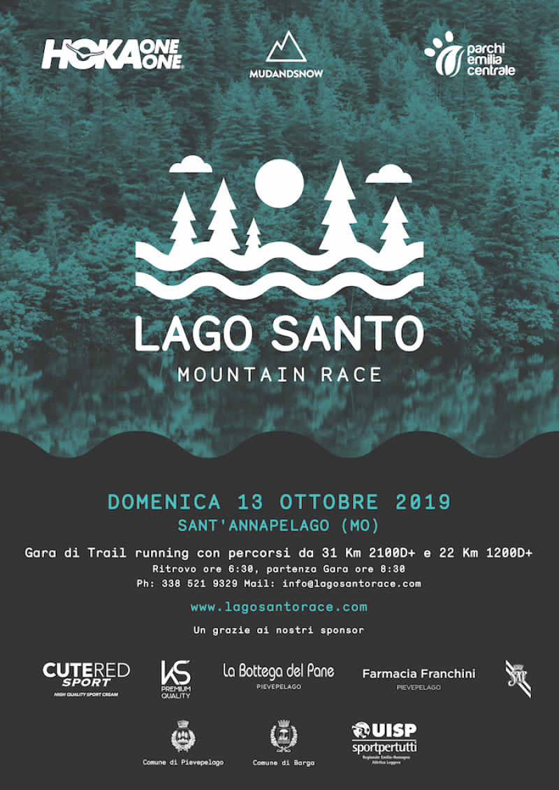 LAGO SANTO MOUNTAIN RACE 2019  - Prijava