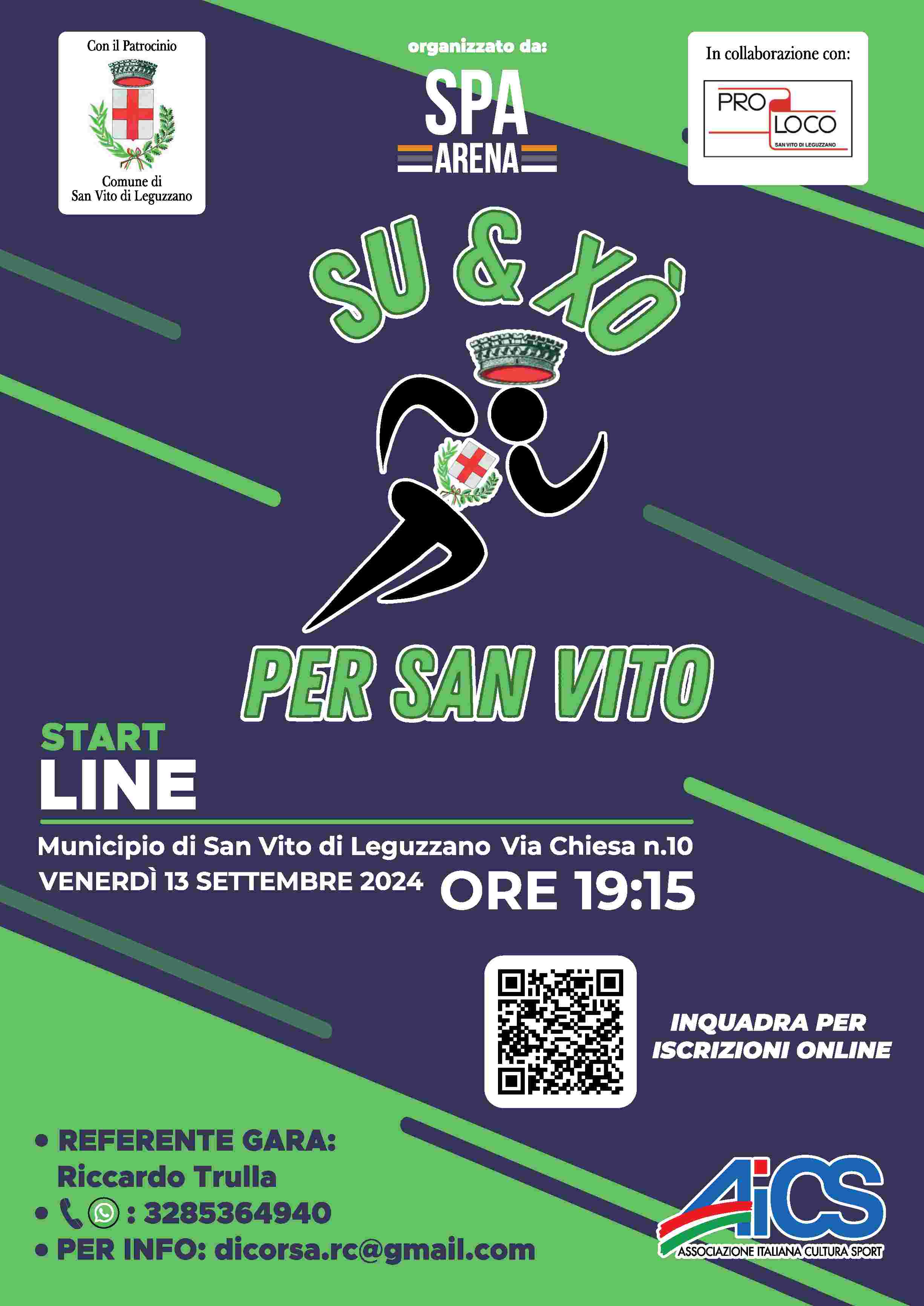 SU E XO PER SAN VITO 9K - Zur Anmeldung