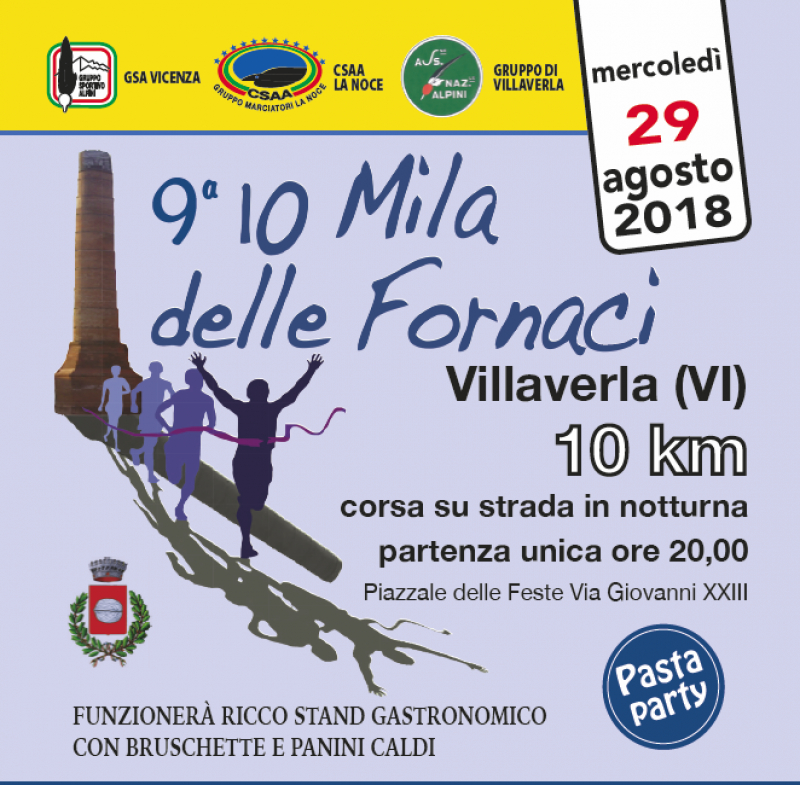 9^ 10 MILA DELLE FORNACI - Inscriu-te