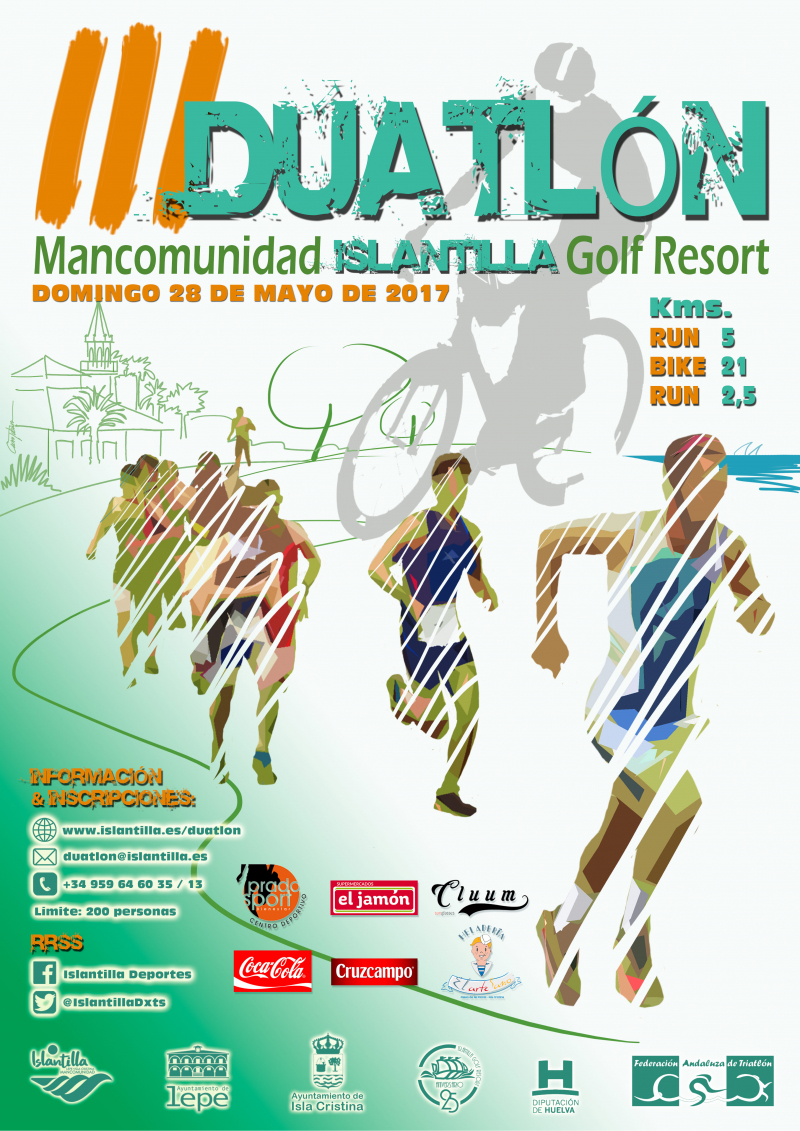 III DUATLÓN MANCOMUNIDAD ISLANTILLA GOLF RESORT - Inscríbete