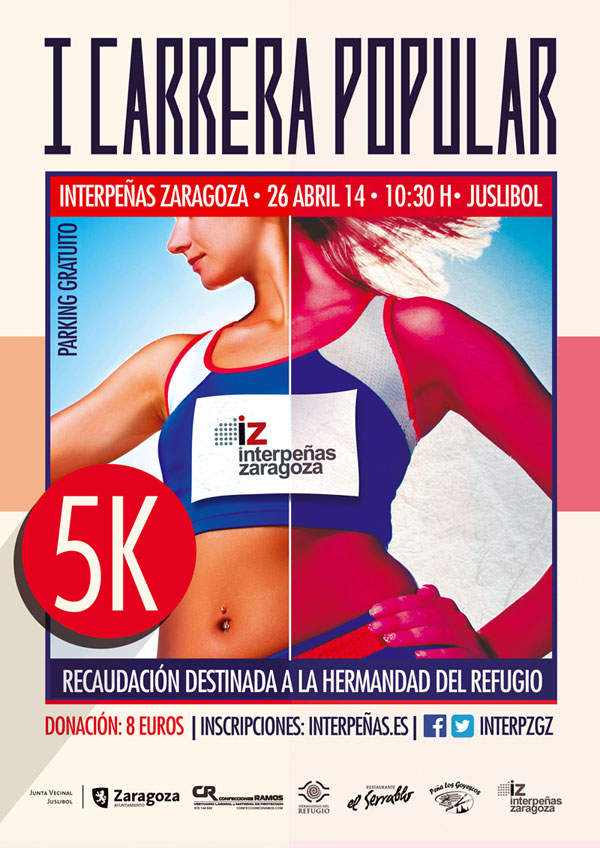 I CARRERA POPULAR INTERPEÑAS ZARAGOZA 5K - Inskriba zaitez