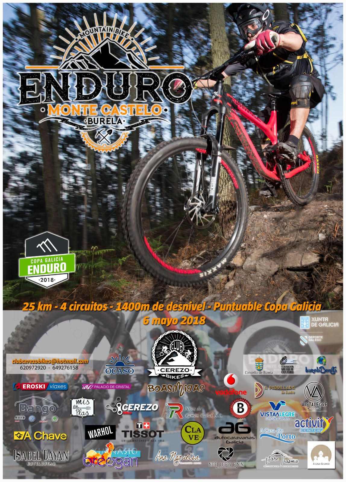 II ENDURO MONTE CASTELO BURELA - Inscríbete