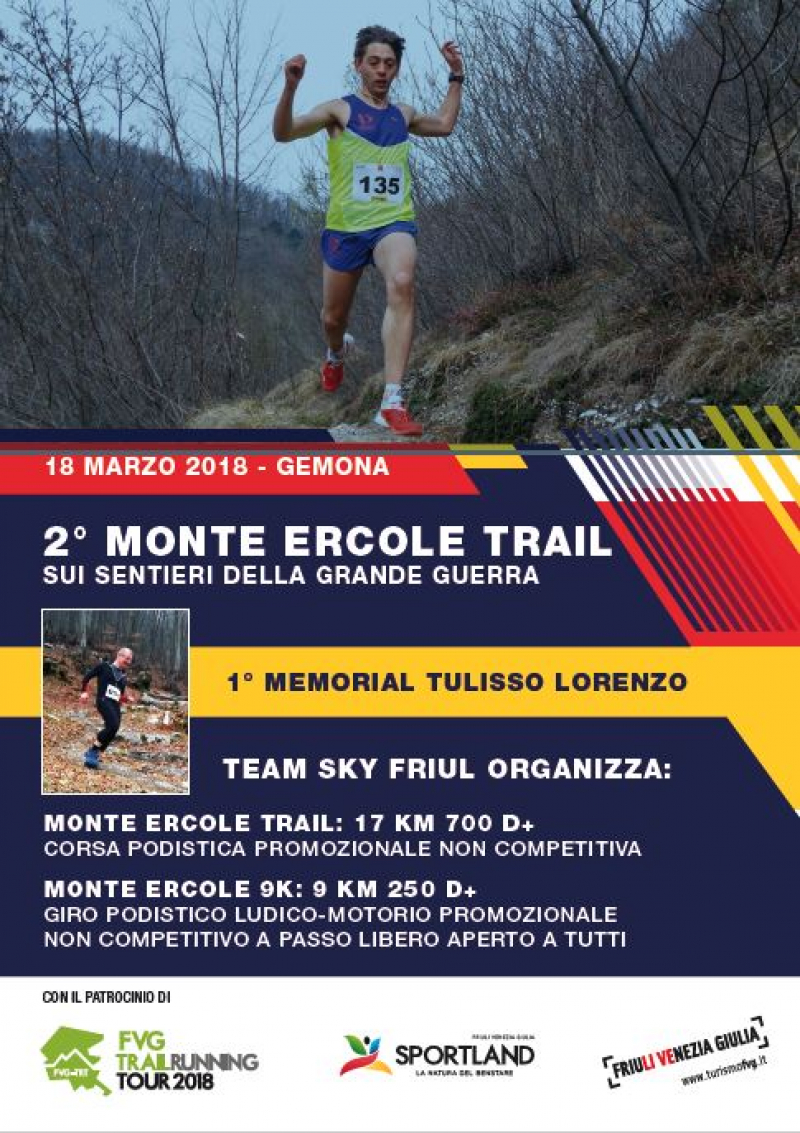 2° MONTE ERCOLE TRAIL - 1° MEMORIAL TULISSO LORENZO - Inskriba zaitez
