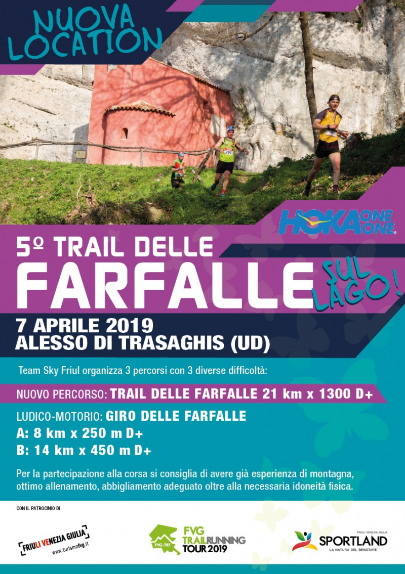 TRAIL DELLE FARFALLE - Inscríbete