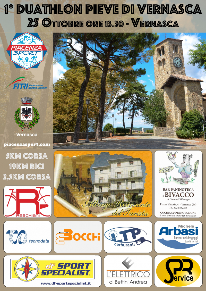 1° DUATHLON PIEVE DI VERNASCA - Iscriviti