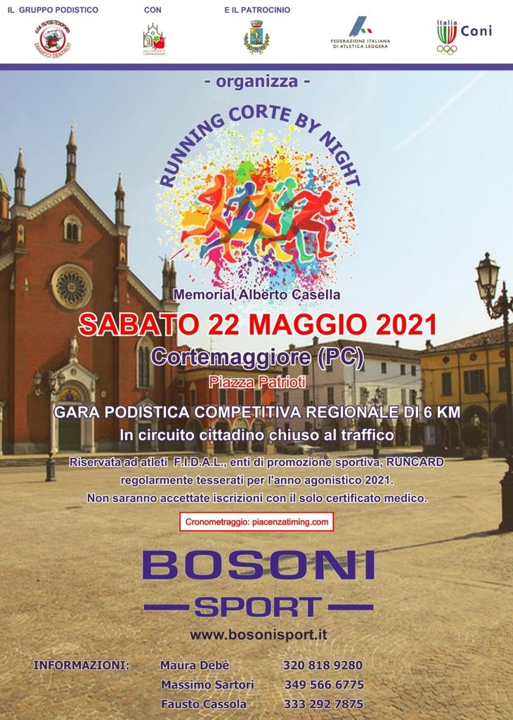 RUNNING CORTE BY NIGHT - Register