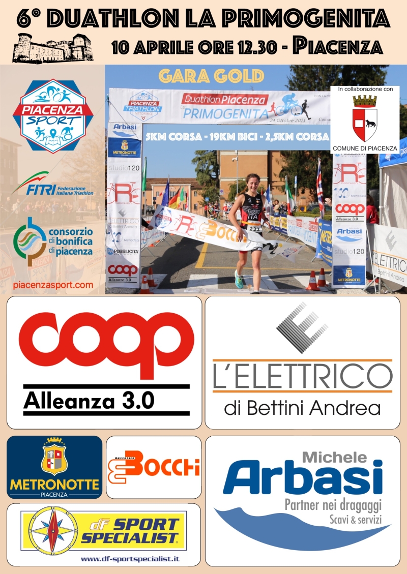 6° DUATHLON LA PRIMOGENITA  - Iscriviti