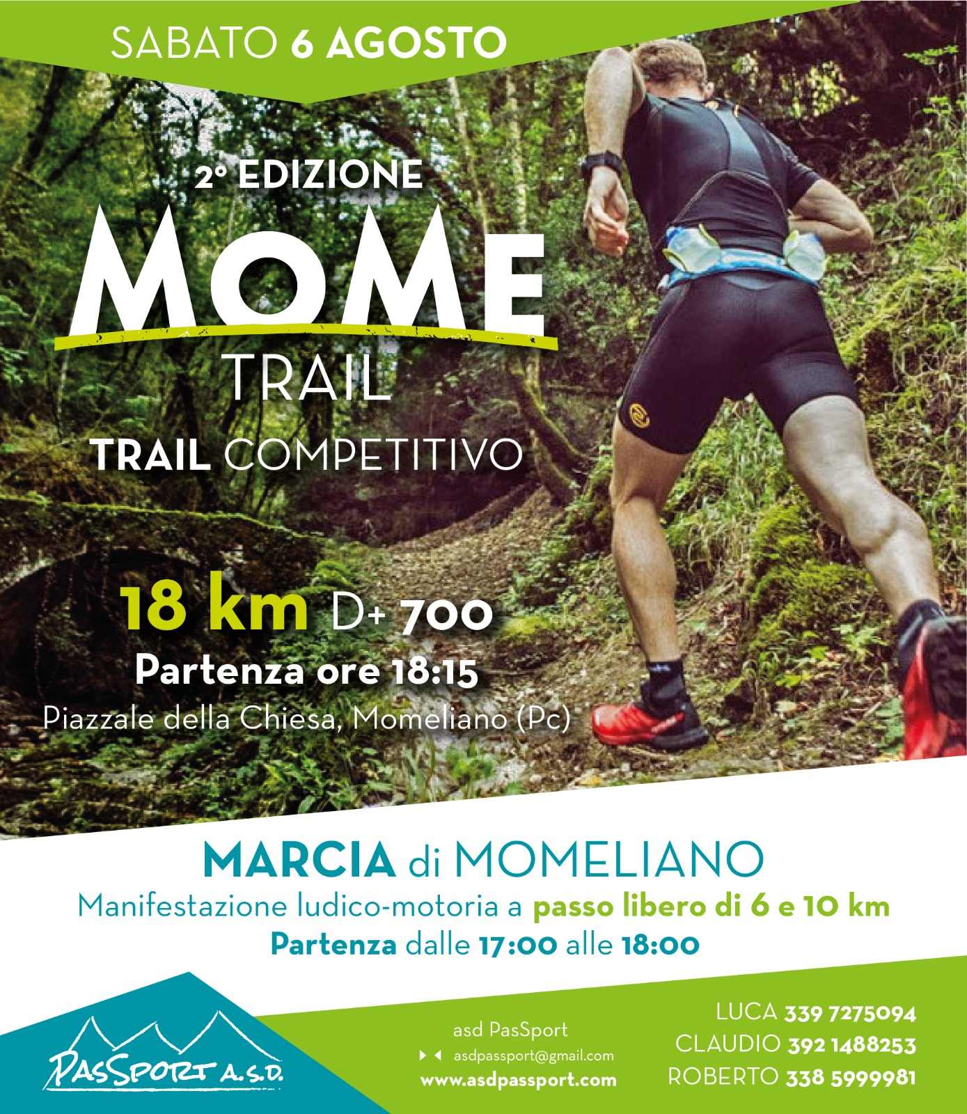 2° MOME TRAIL  - Register