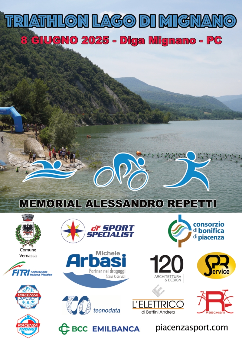 5° TRIATHLON LAGO DI MIGNANO - Inscríbete