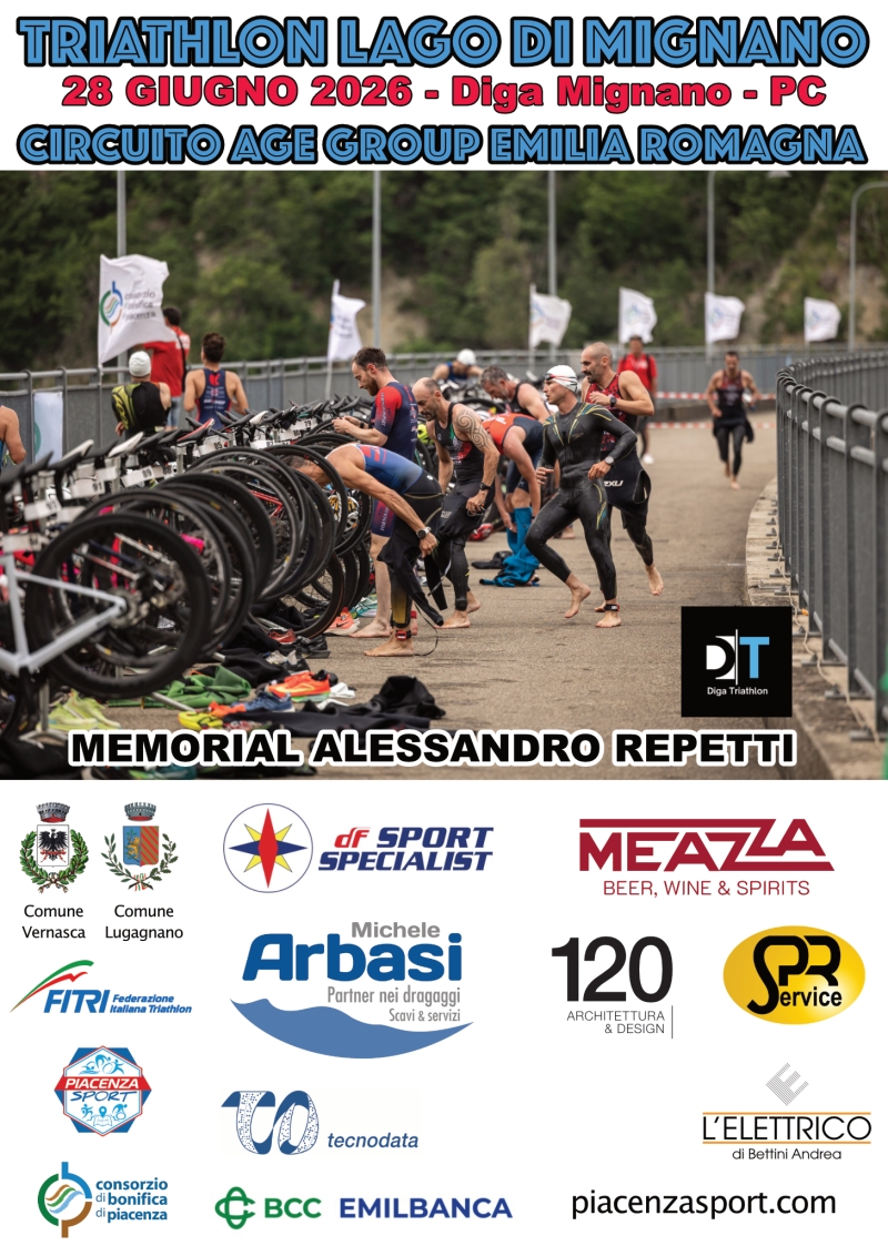 6° TRIATHLON LAGO DI MIGNANO - Iscriviti