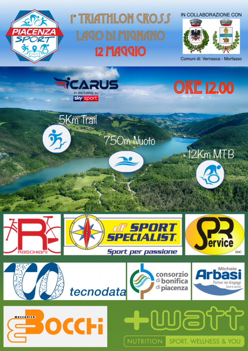 1° TRIATHLON CROSS LAGO DI MIGNANO  - Register