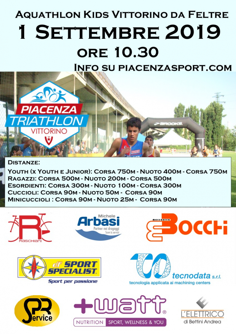 AQUATHLON KIDS VITTORINO DA FELTRE - Iscriviti