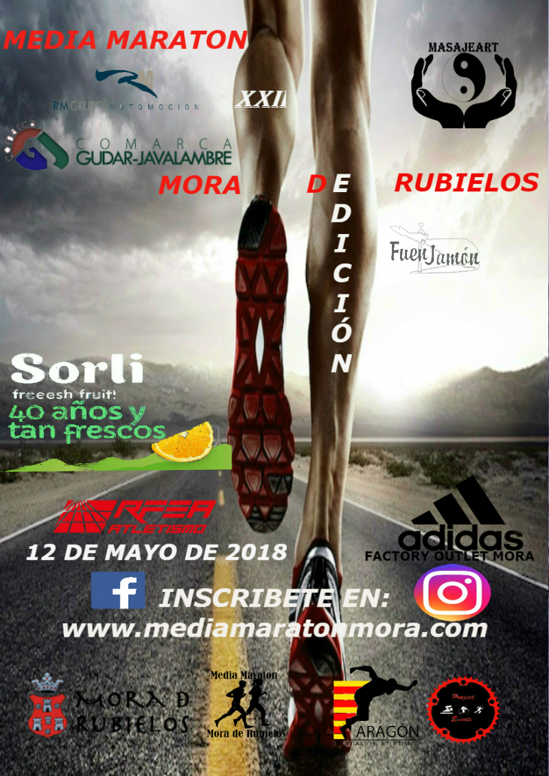 MEDIA MARATÓN MORA - Inscríbete