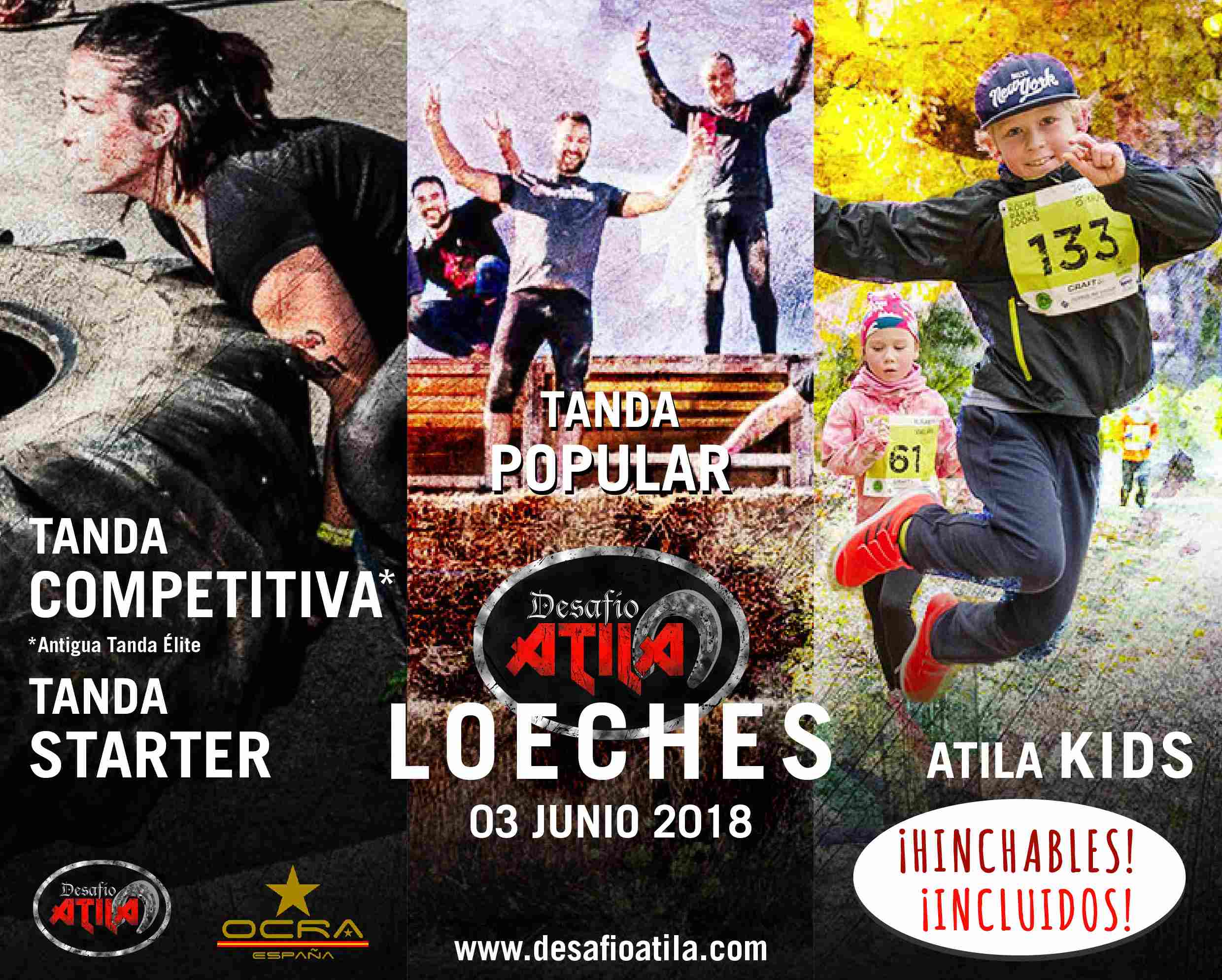 DESAFÍO ATILA LOECHES - Inscríbete