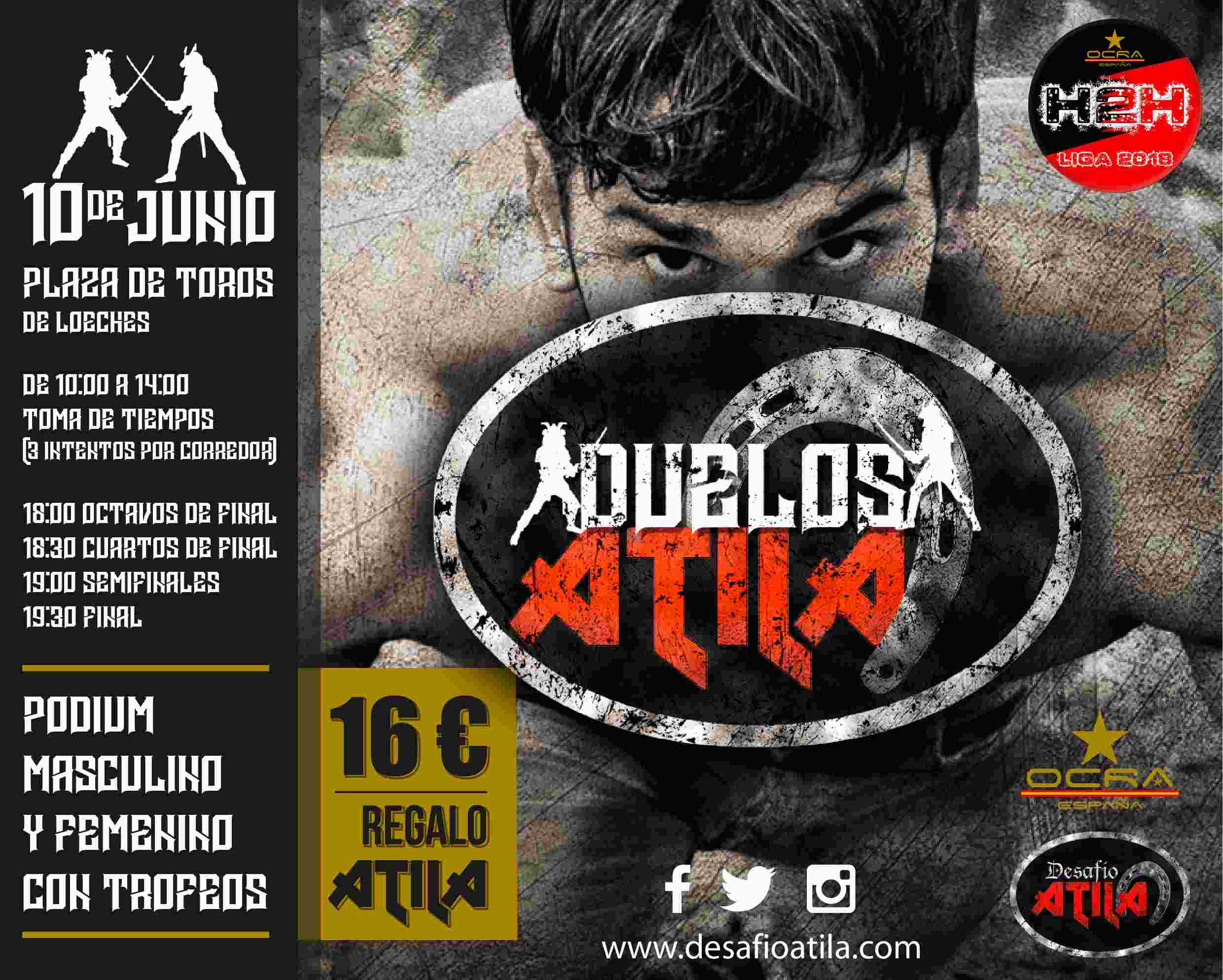 DUELOS ATILA - Inscríbete