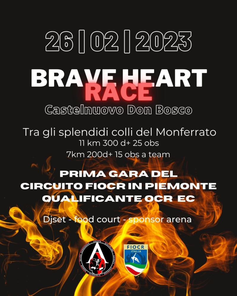 BRAVE HEART RACE 2023 - Inscríbete