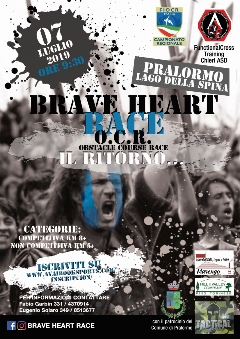 BRAVE HEART RACE - THE RETURN - - Register