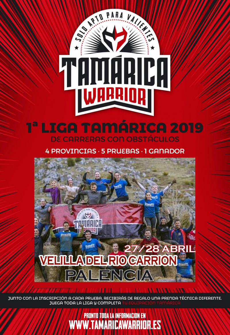 TAMARICA WARRIOR VELILLA DEL RIO CARRION - PALENCIA - Inscreva-se