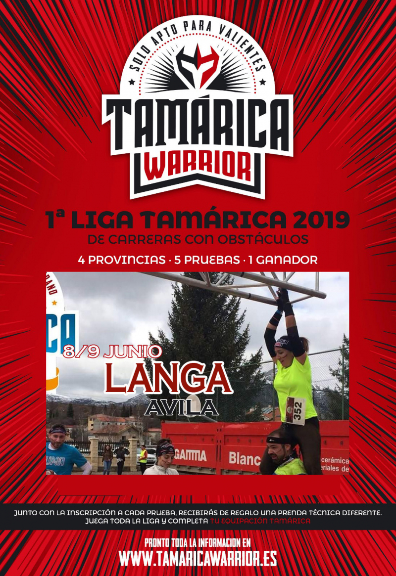 TAMARICA WARRIOR LANGA - AVILA - Inscríbete