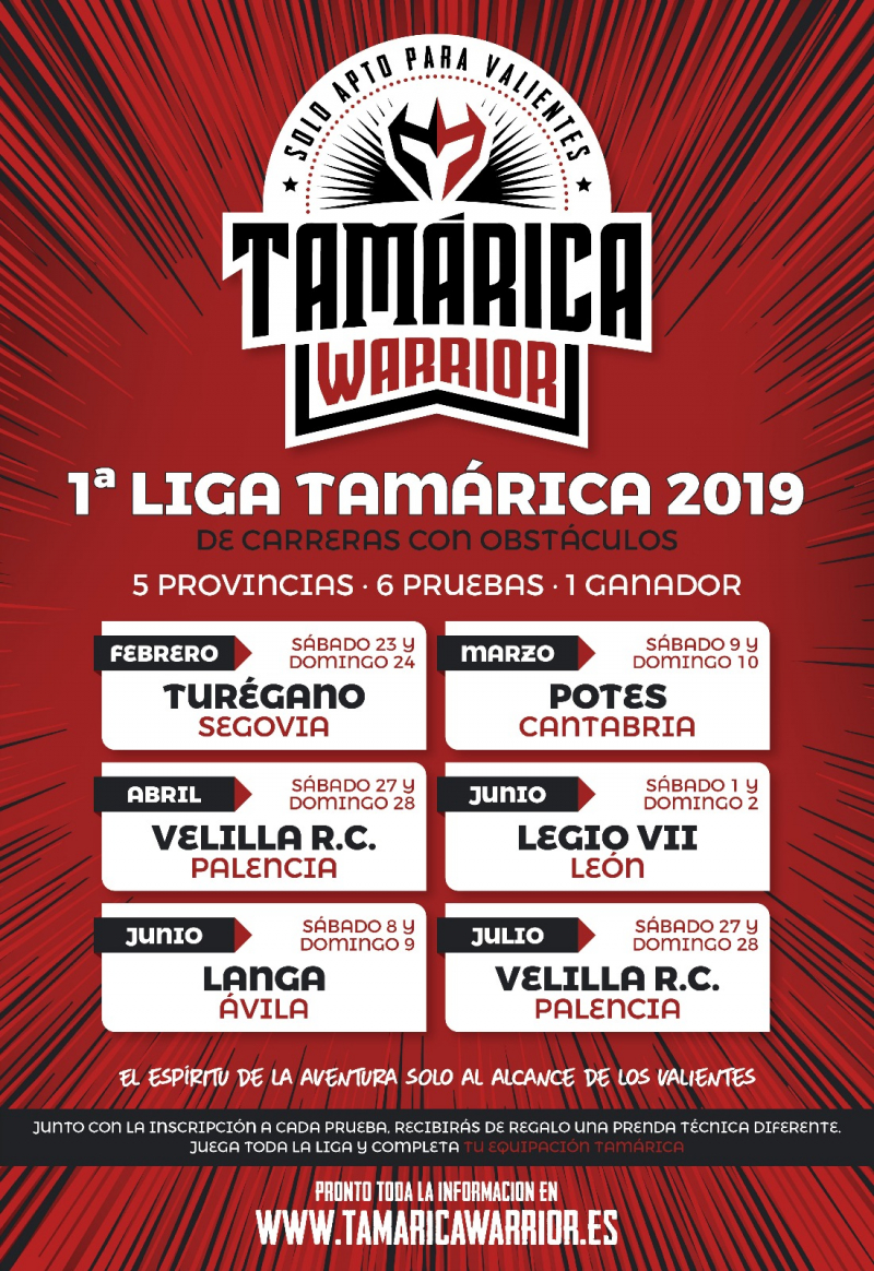 LIGA TAMARICA WARRIOR - Inscriu-te
