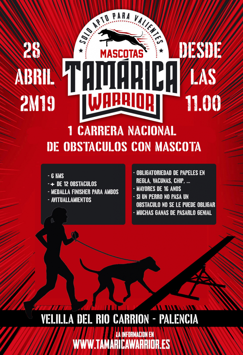 TAMARICA WARRIOR CON PERROS VELILLA DEL RIO CARRION - PALENCIA -  - Register