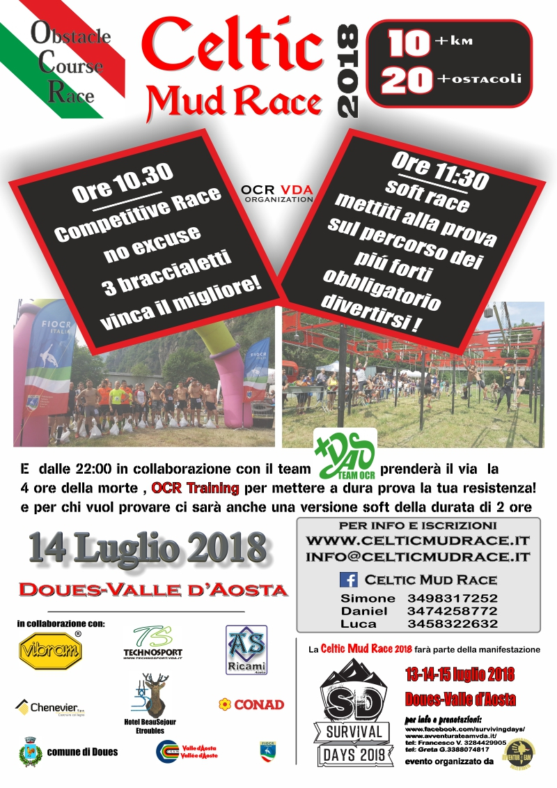 CELTIC MUD RACE 2018 - Iscriviti