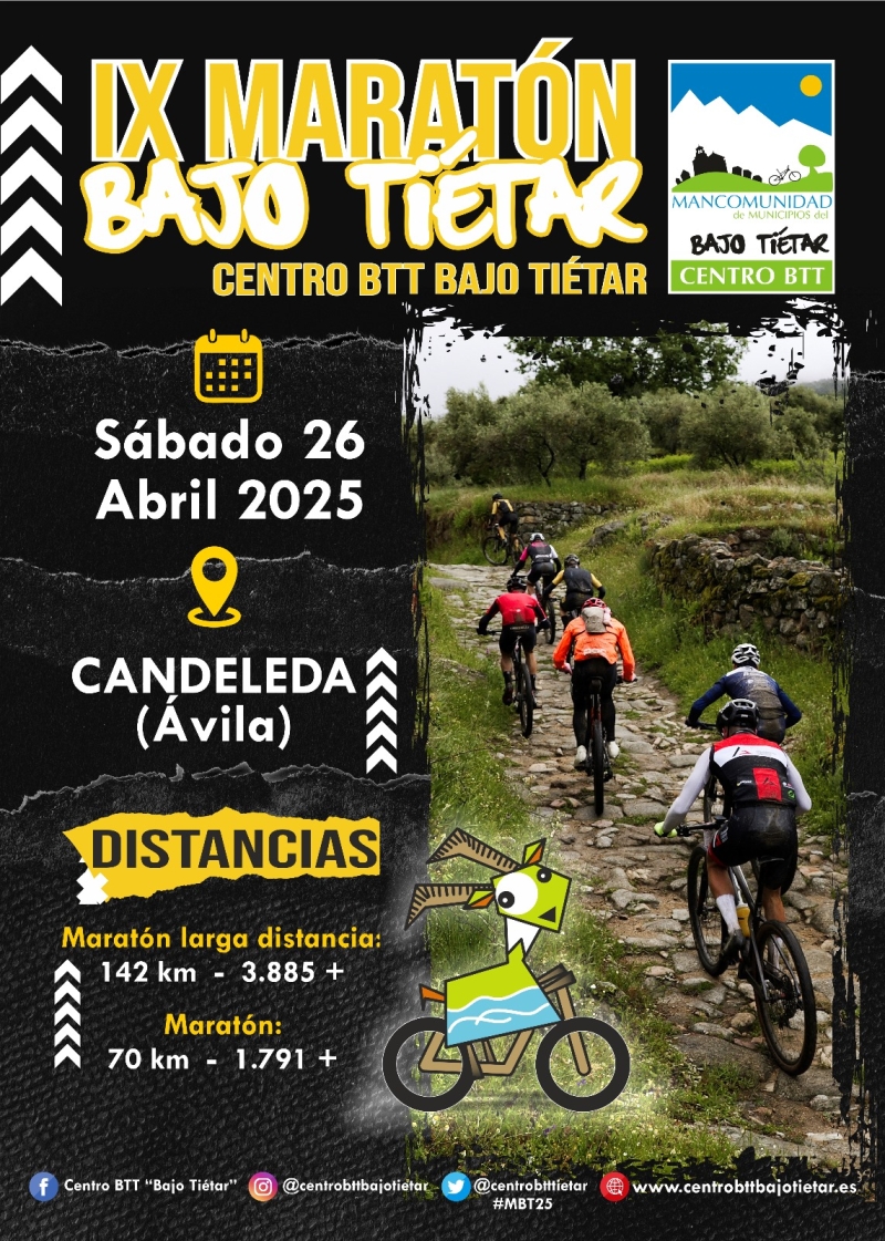 IX MARATÓN BAJO TIETAR - GREDOS SUR 2025 - Inscriu-te