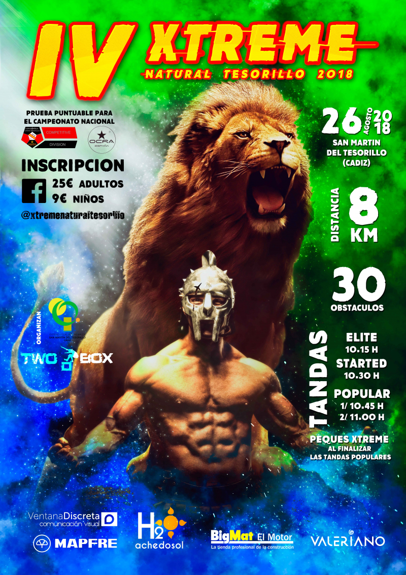 IV XTREME NATURAL TESORILLO - Inscríbete