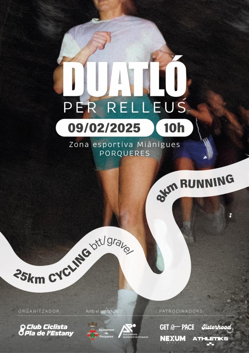 DUATLÓ DE PORQUERES - ACTIVITAT APLAÇADA! - Inscríbete