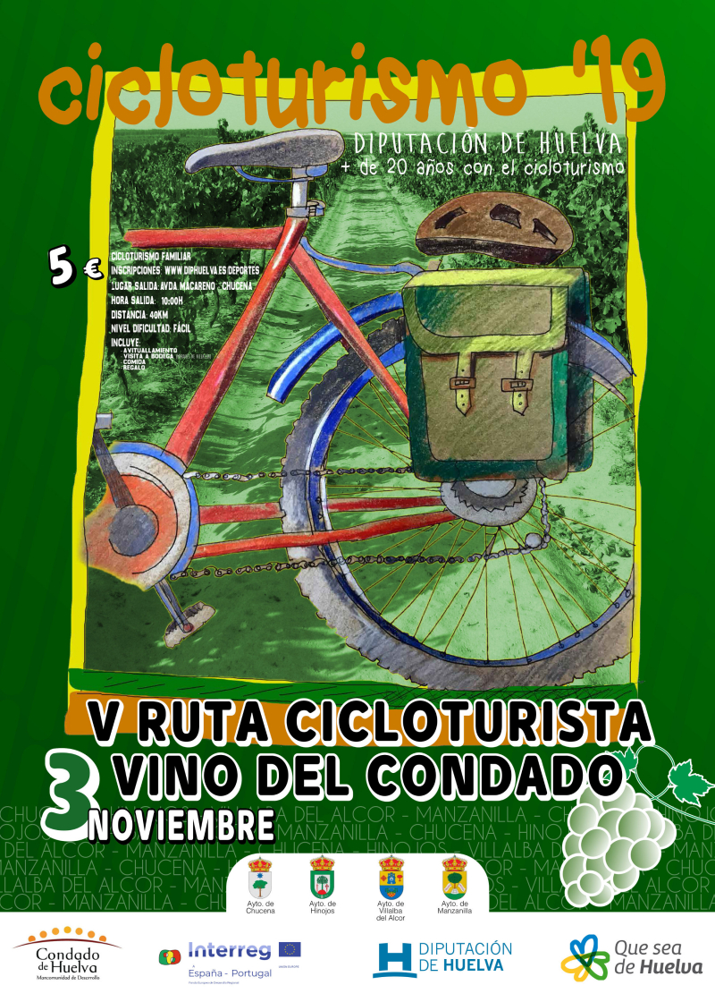 V RUTA CICLOTURISTA VINO DEL CONDADO - Inscris-toi