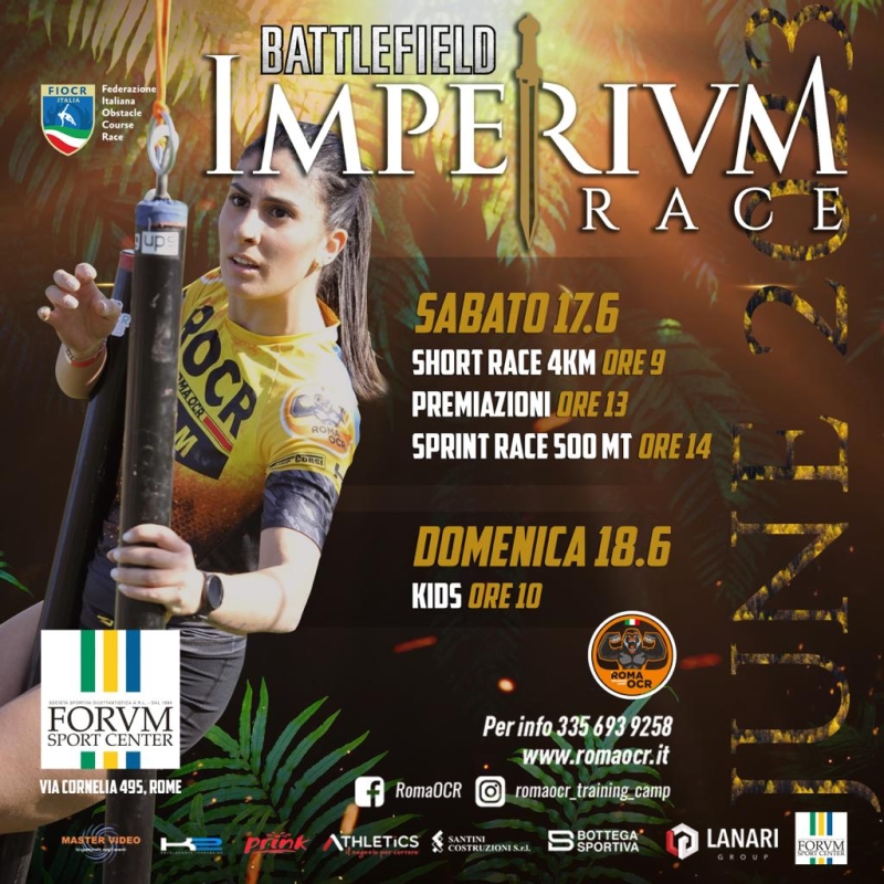 IMPERIUM RACE - BATTLEFIELD - Iscriviti
