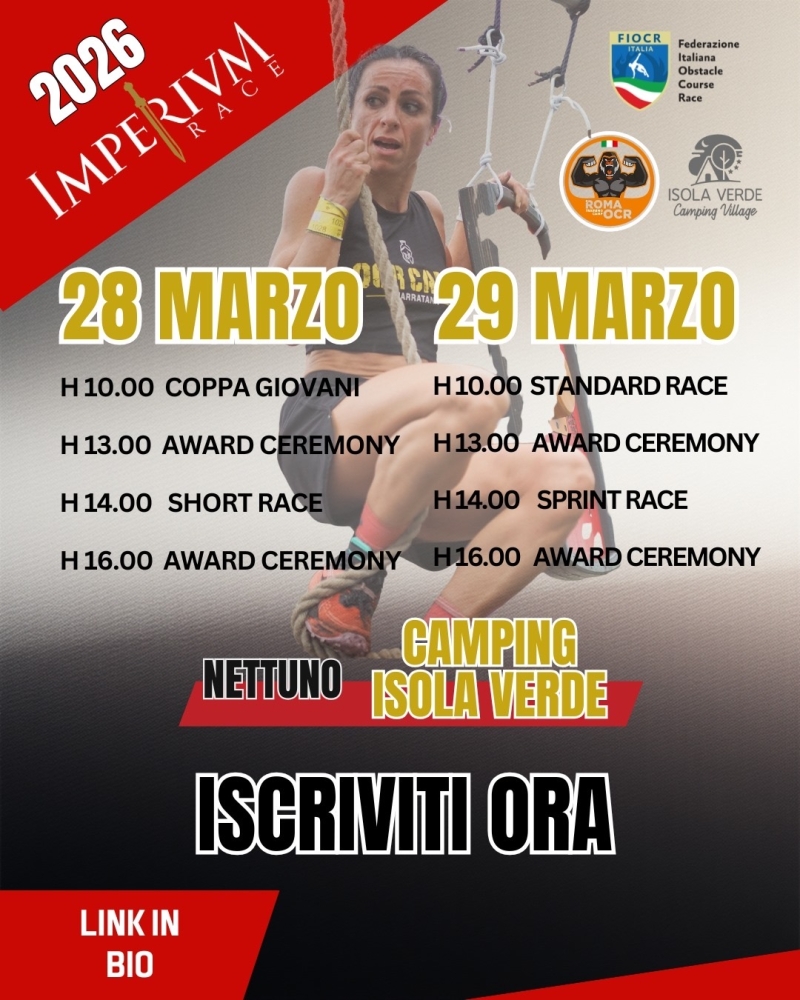 IMPERIUM RACE - LAND AND GLORY 2026 - Prijava